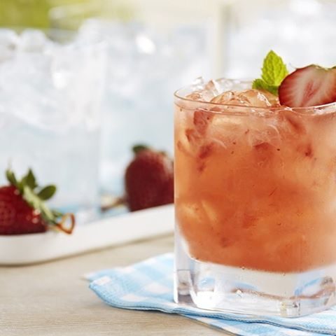 Strawberry mojito