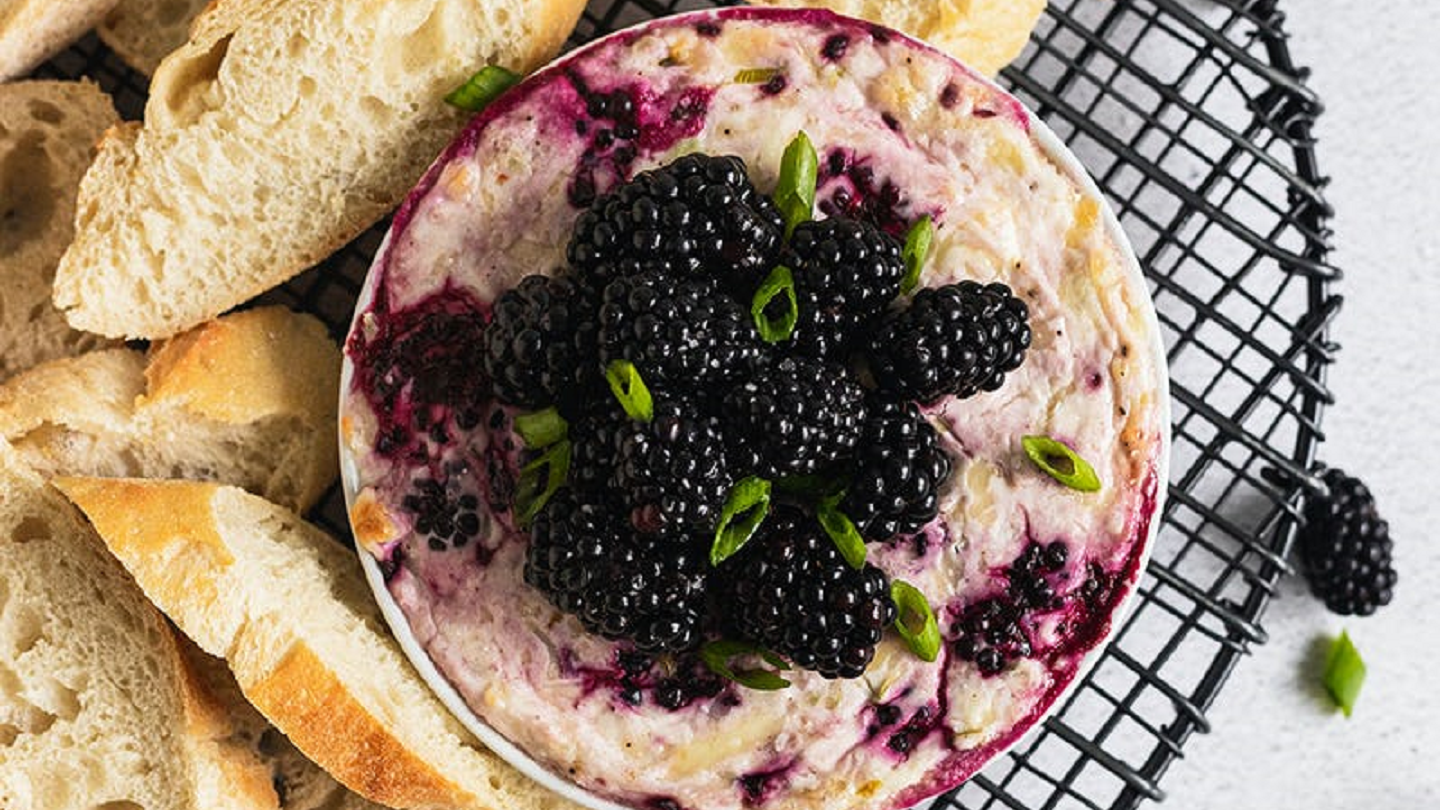 Blackberry Cream Cheese Dip Driscoll's