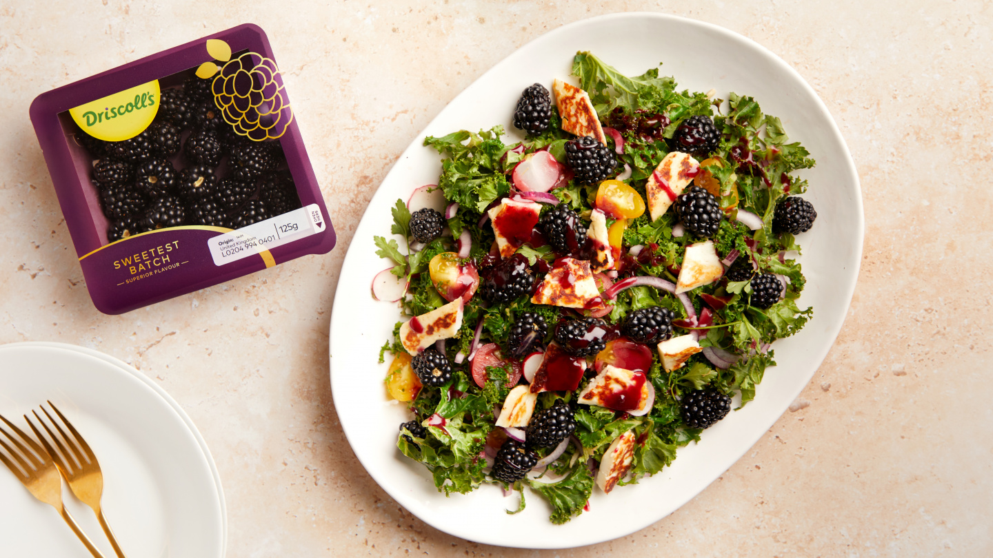 Brilliant Blackberry Salad