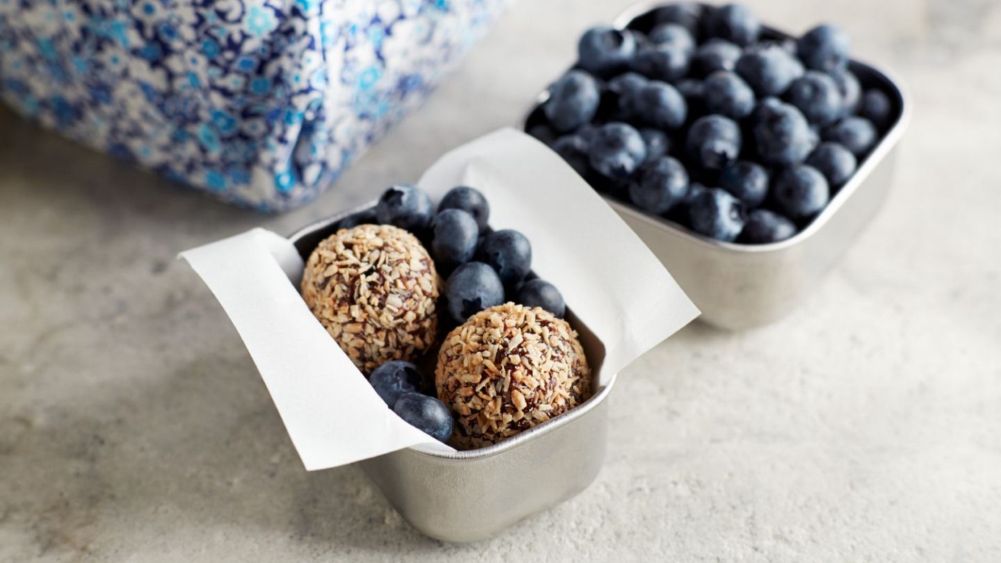 Blueberry Cocoa Balls
