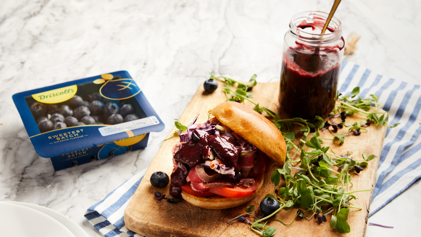 BBQ Blueberry Sauce