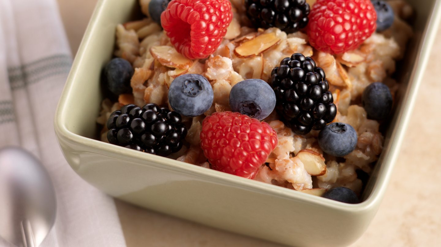 Cereal With Mixed Berries Driscolls