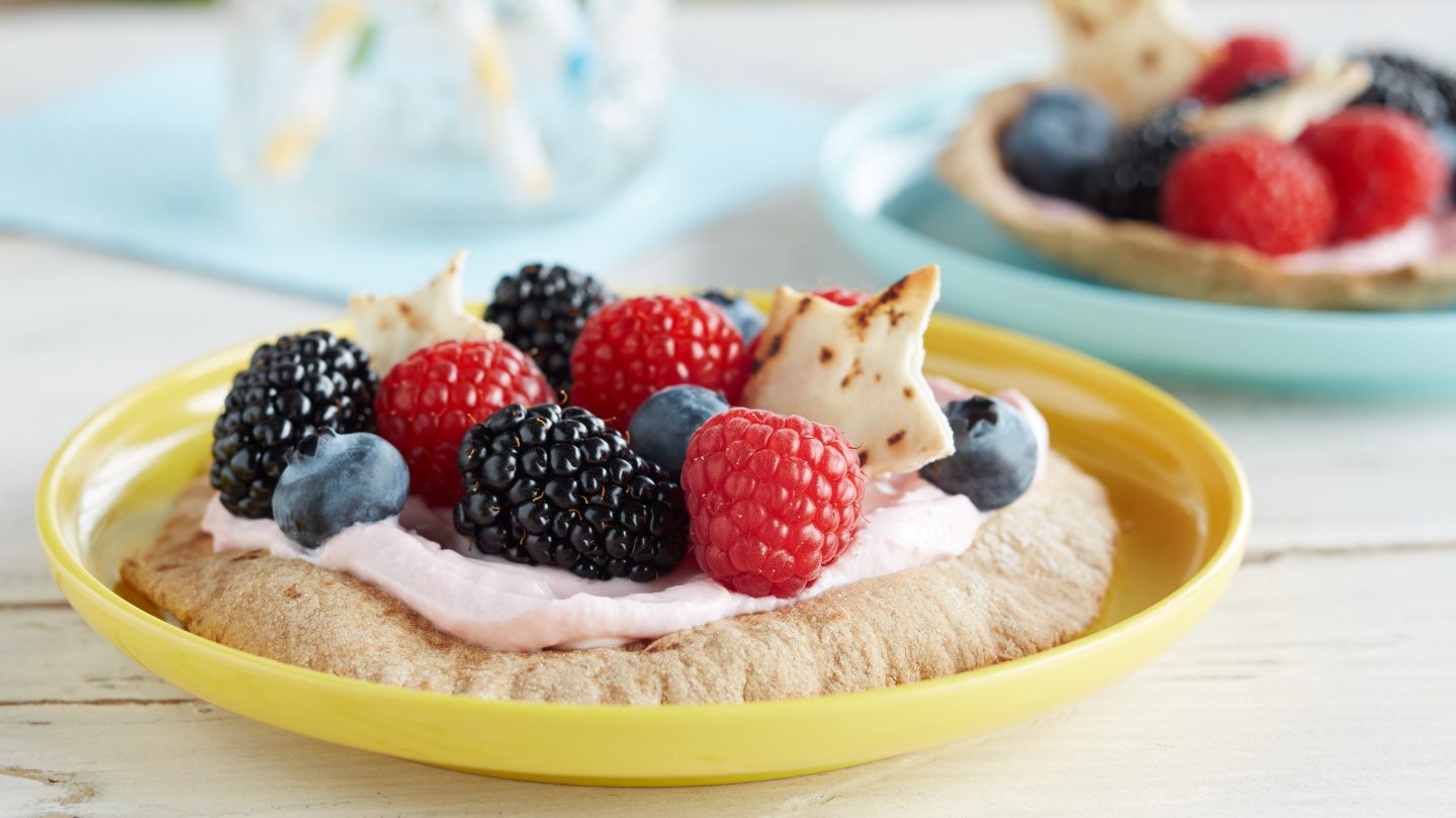 Mini Berry Pita Pizzas