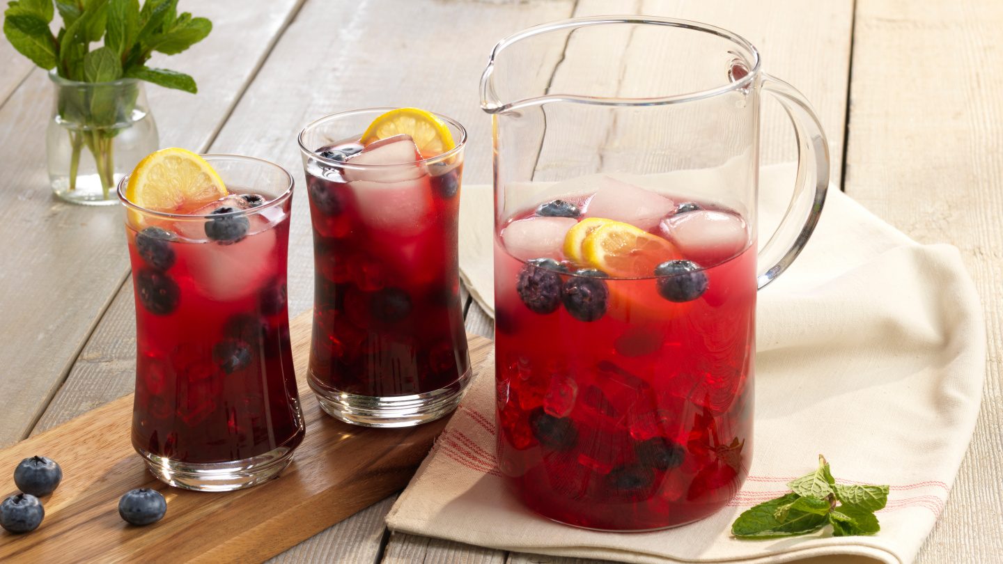 Blueberry Mint Lemonade