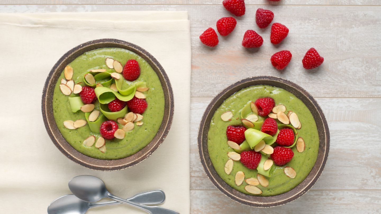Green Raspberry Smoothie
