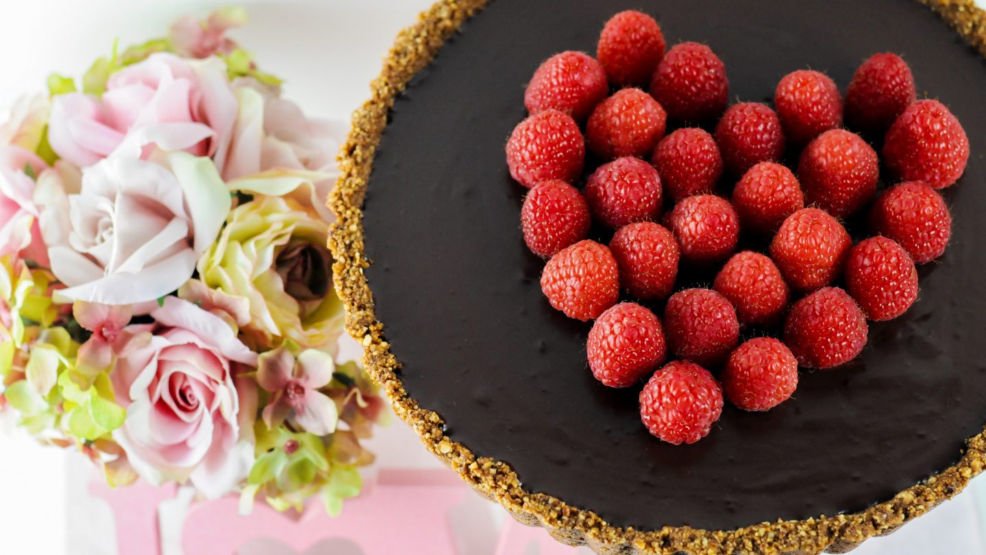 Lovely raspberry tart