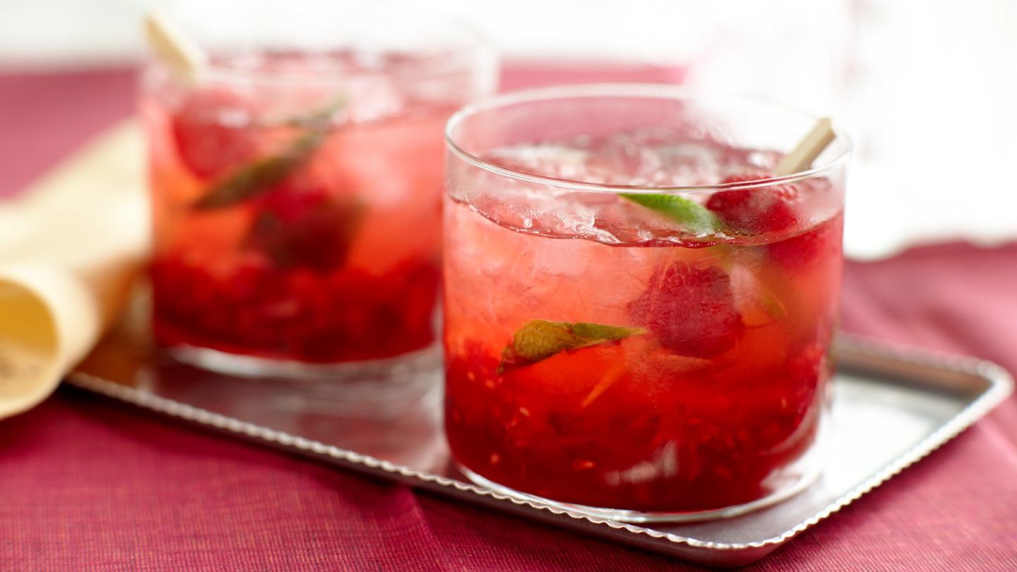 Raspberry Caipirinha