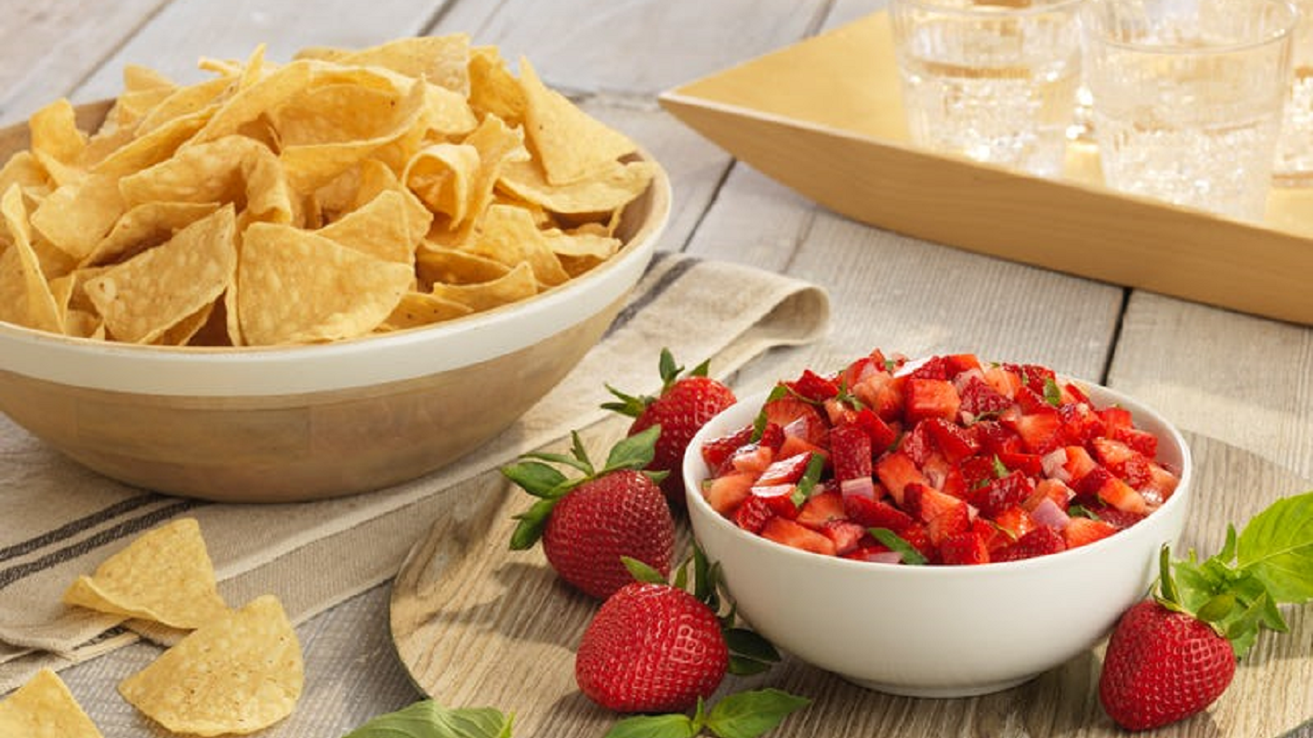 Strawberry Basil Salsa Driscolls 