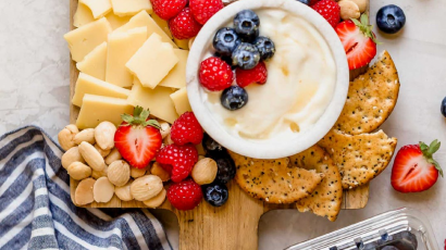 Berrylicious Cheese Board