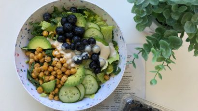 Blueberry Chickpea Salad