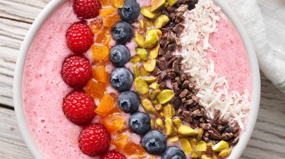 Berry Rainbow Smoothie Bowl