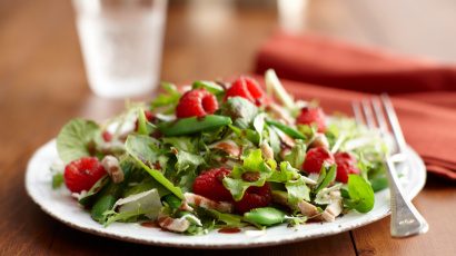 Turkey Salad with Raspberry Vinaigrette