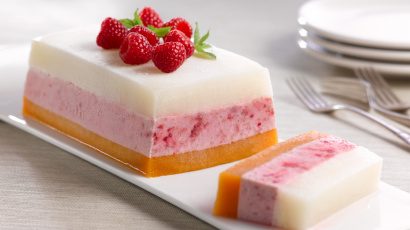 Tropical Fruit Sorbet Terrine