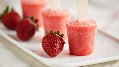 Strawberry Margarita Popsicles