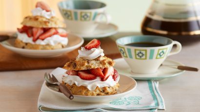 Easy Chocolate Chip Strawberry Shortcake