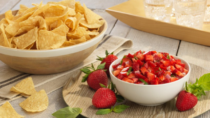 Strawberry Basil Salsa