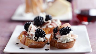 Blackberry Prosciutto Appetizer