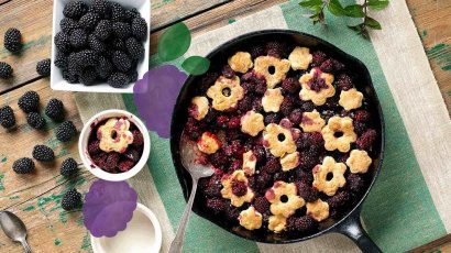 Vegan Blackberry Cobbler