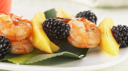 Fruity Shrimp Skewers 