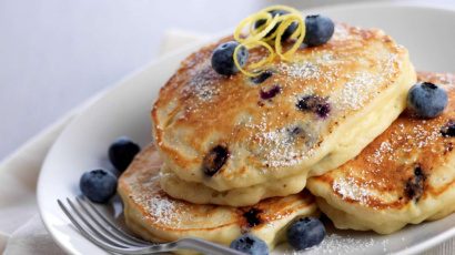 Luscious Blueberry Pancakes