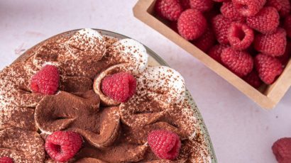 Eggnogg Raspberry Tiramisu