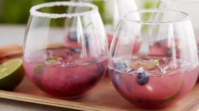 Spicy Pineapple Blueberry Margarita