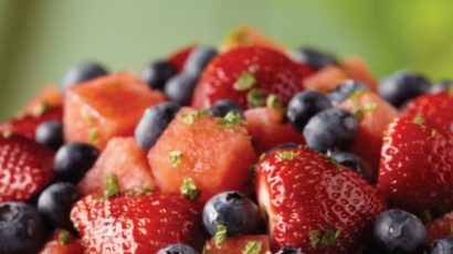 Berry & Watermelon Mint Salad