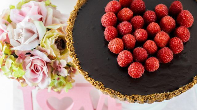 Raspberry Ganache Tart