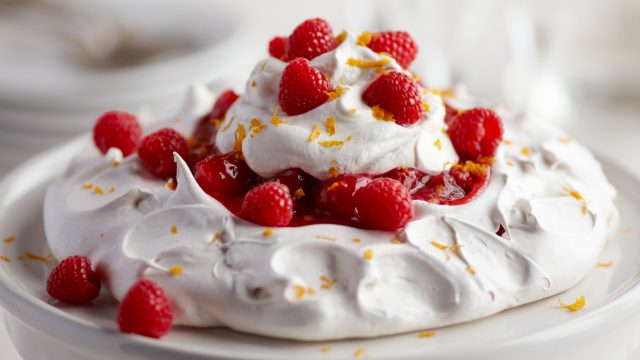 Raspberry Pavlova Recipe With Grand Marnier Filling Driscoll's 