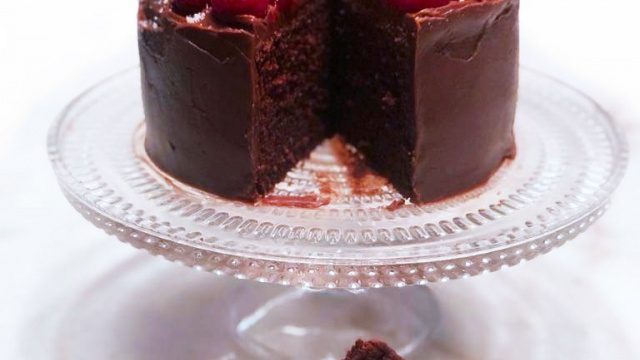 Gluten-free Chocolate Raspberry Cake