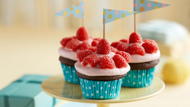 Driscolls Chocolate Raspberry Cupcakes Recipe