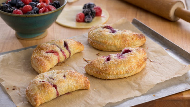 Mixed Berry Puff Pastry Hand Pies Driscolls