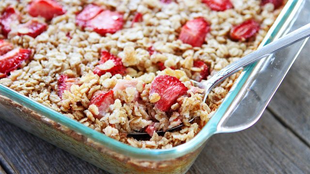 Strawberry Baked Oatmeal Recipe