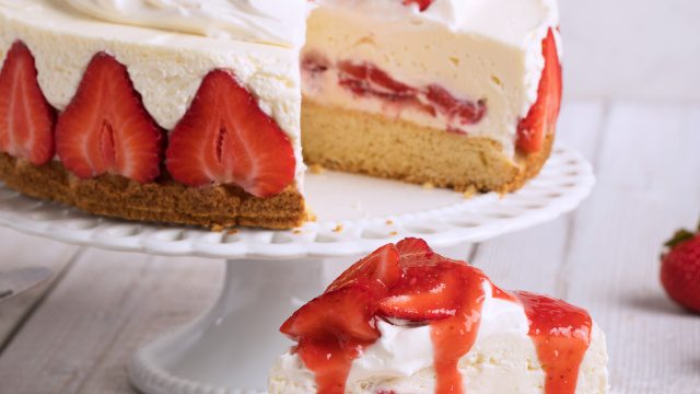 Strawberry Cheesecake Recipe with Graham Cracker Crust Driscoll's